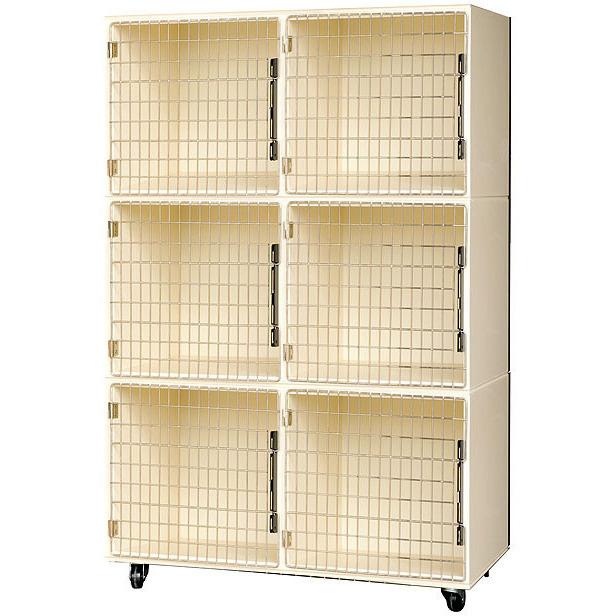 PetLift Professional Veterinary & Grooming Cage Banks - 6 Units